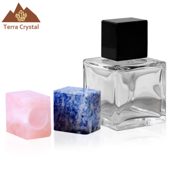 Square Perfume Cap Supplier | OEM Customizable | Terra Crystal - Custom ...