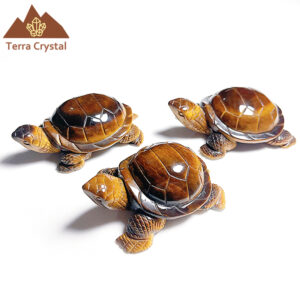 Crystal Turtle Figurine