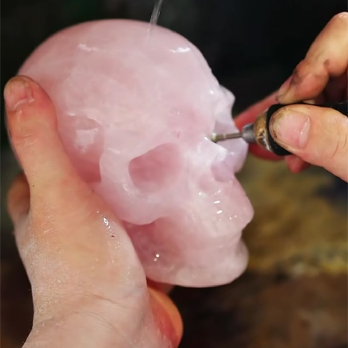 Terra Crystal carving