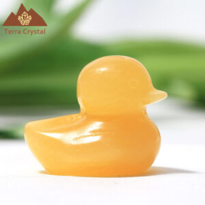 Yellow Calcite Duck