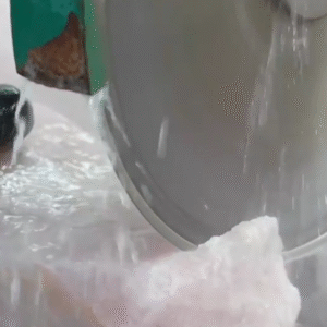 terra crystal cutting