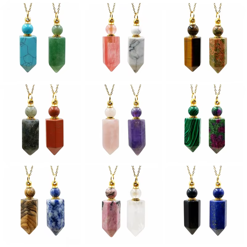 stone perfume bottle