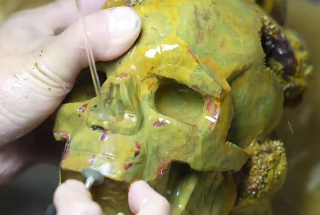 Carving in TERRA CRYSTAL