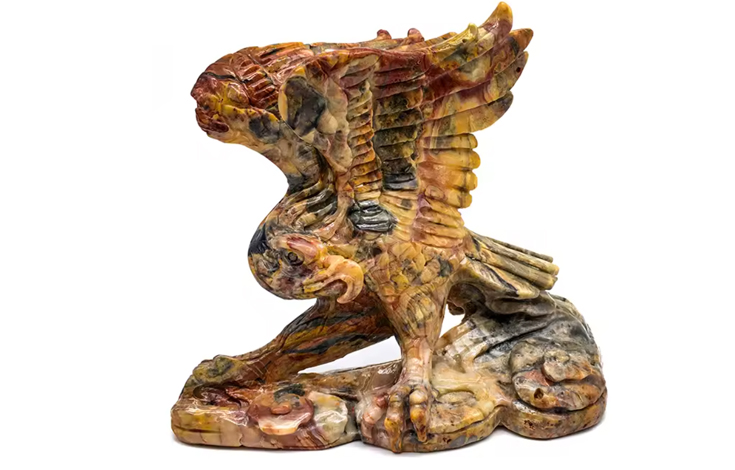 Crystal Eagle Sculpture